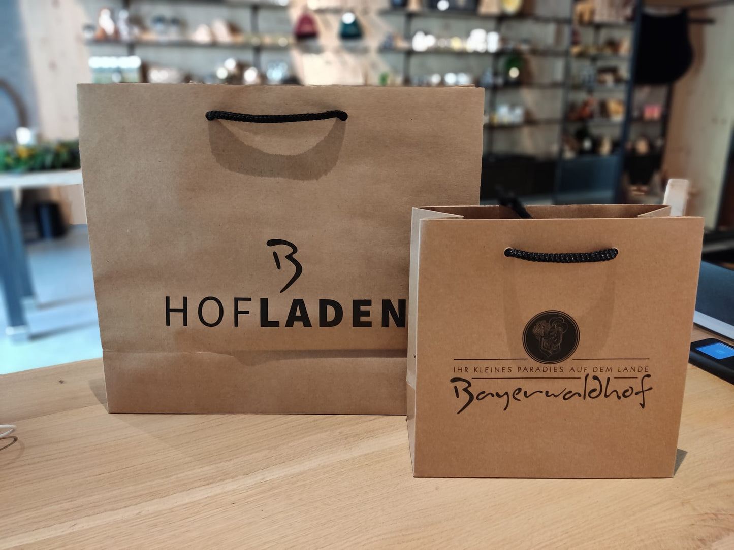 Papiertasche klein