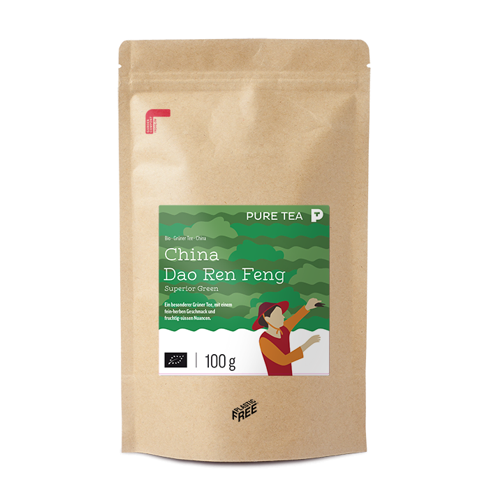 Pure Tea China Dao Ren Feng Superior Green 100g