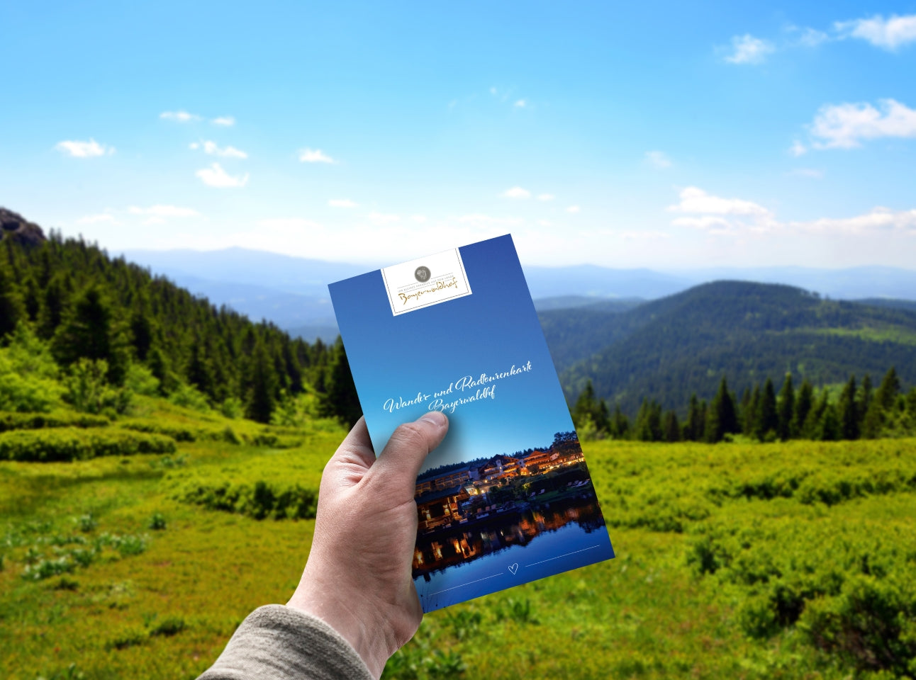 Wander- und Radtourenkarte