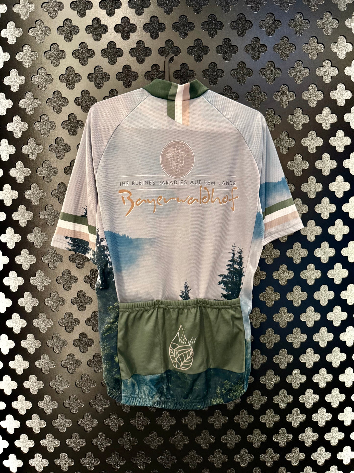 Fahrradtrikot Bayerwaldhof Naturfit kurzärmelig