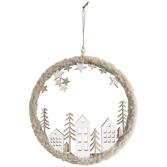 XmasHänger Lanky, Polyester, 30x1x30 cm