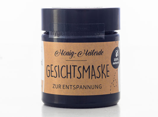 Honig-Heilerde Gesichtsmaske